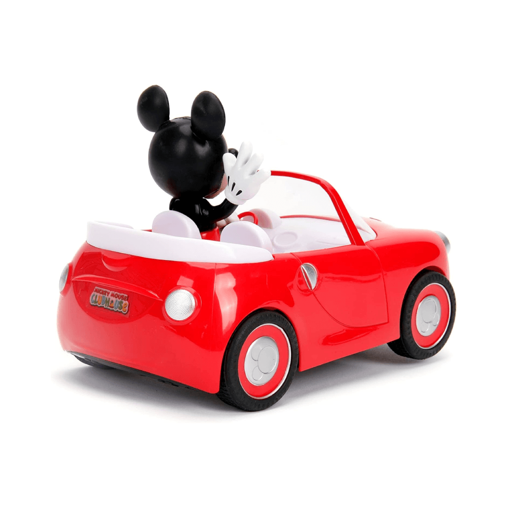 Jada Disney Junior Mickey Mouse Clubhouse Roadster Remote Control Toy Car 17.7cm - Red