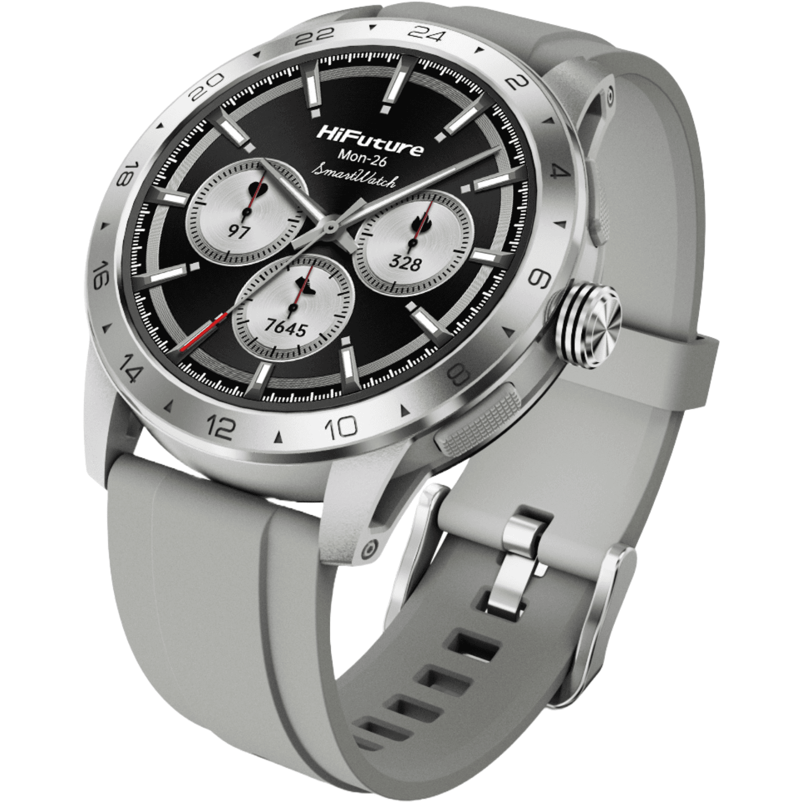 Hifuture Flex2 Smart Watch - Silver