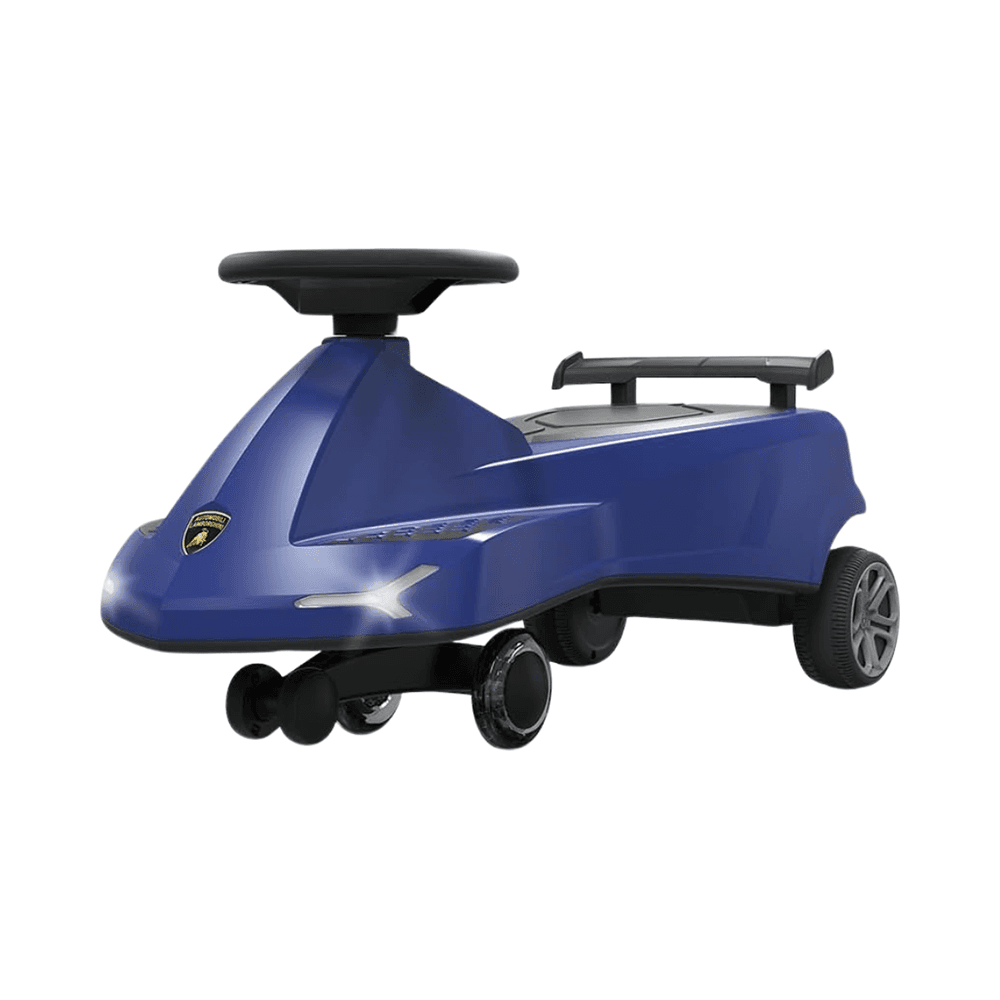 Lamborghini Swing Car Ride-On for 3+ Years - Blue