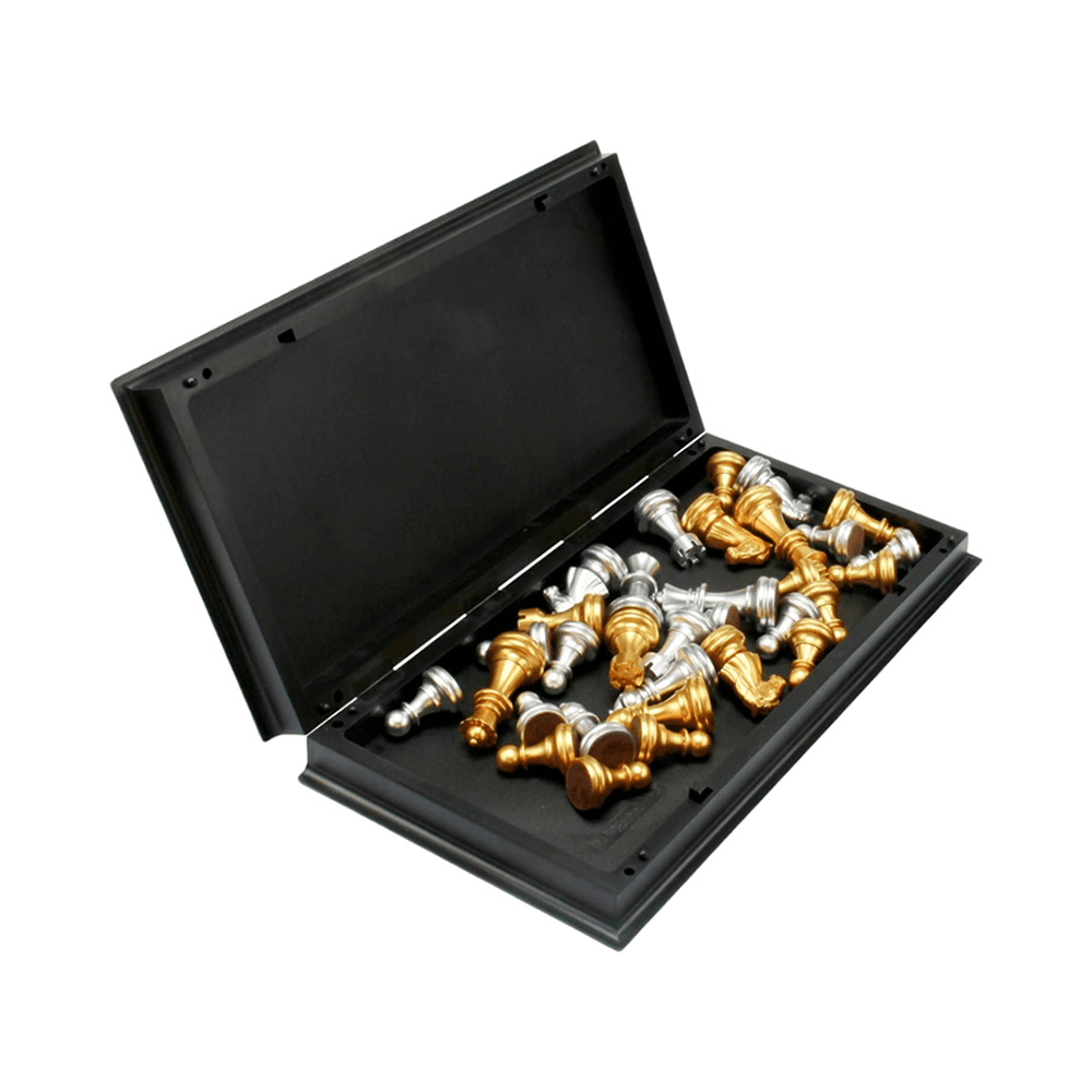 Magnetic Chess Board Game - Gold