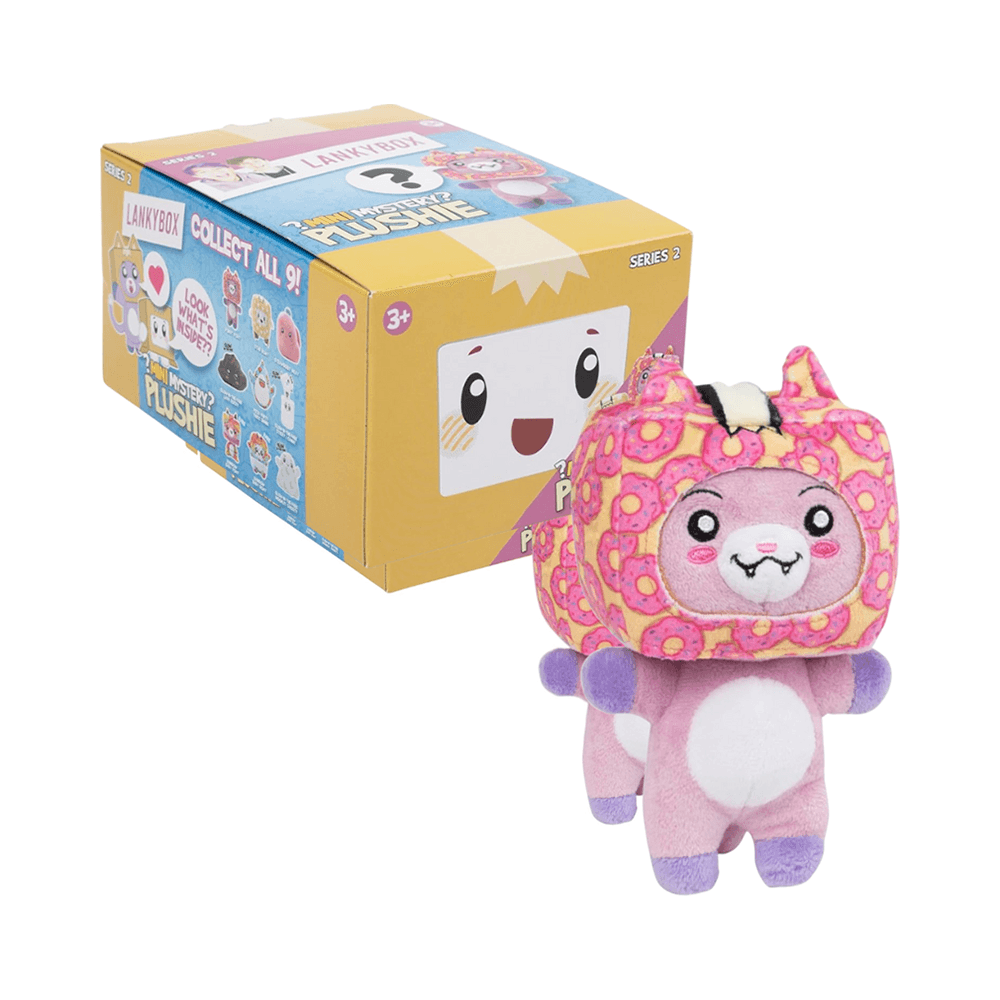 Lankybox Series 2 Mini Mystery Plush Toy 9.5cm - Assorted