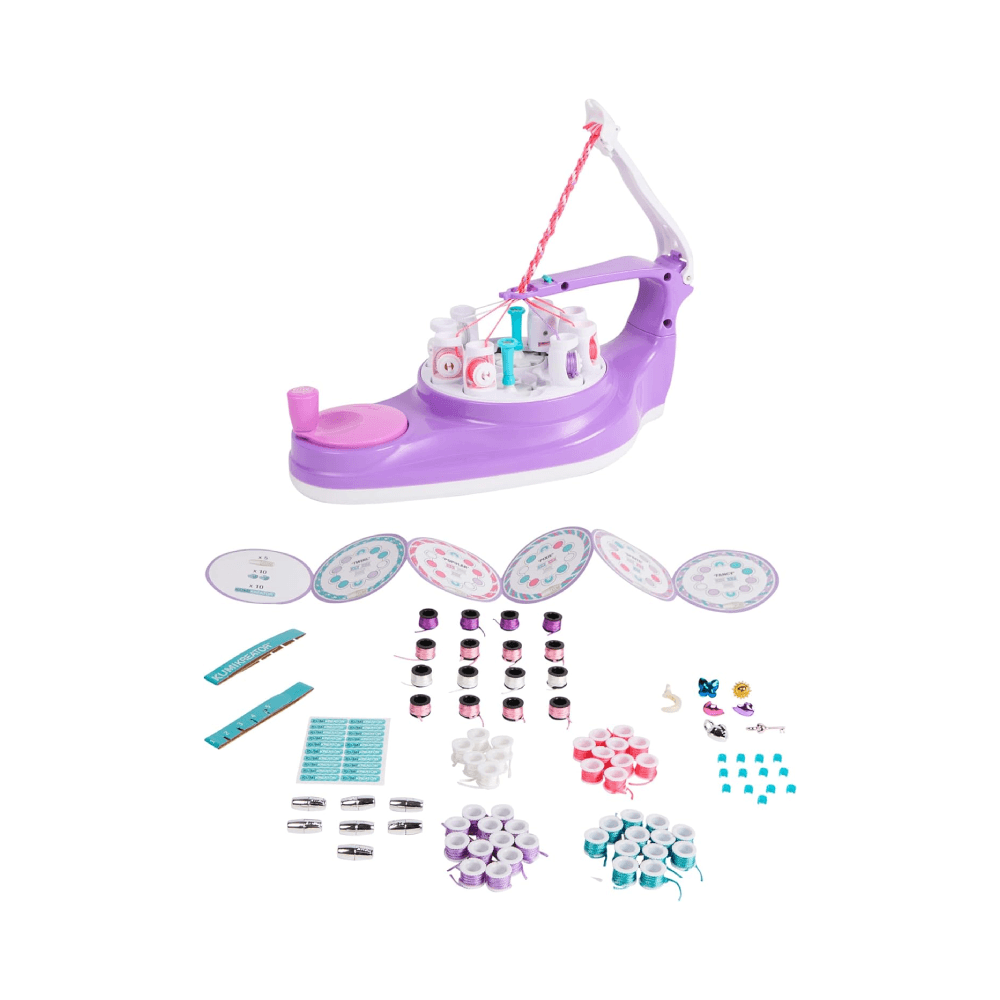 Cool Maker Kumikreator Friendship Bead Braider Bracelets & Necklaces Making DIY Kit 90Pcs