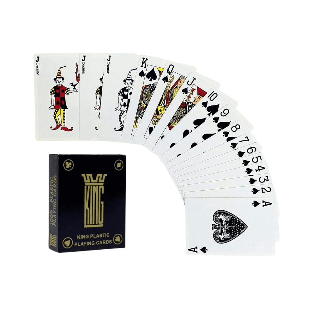 King Plastic Playing Cards