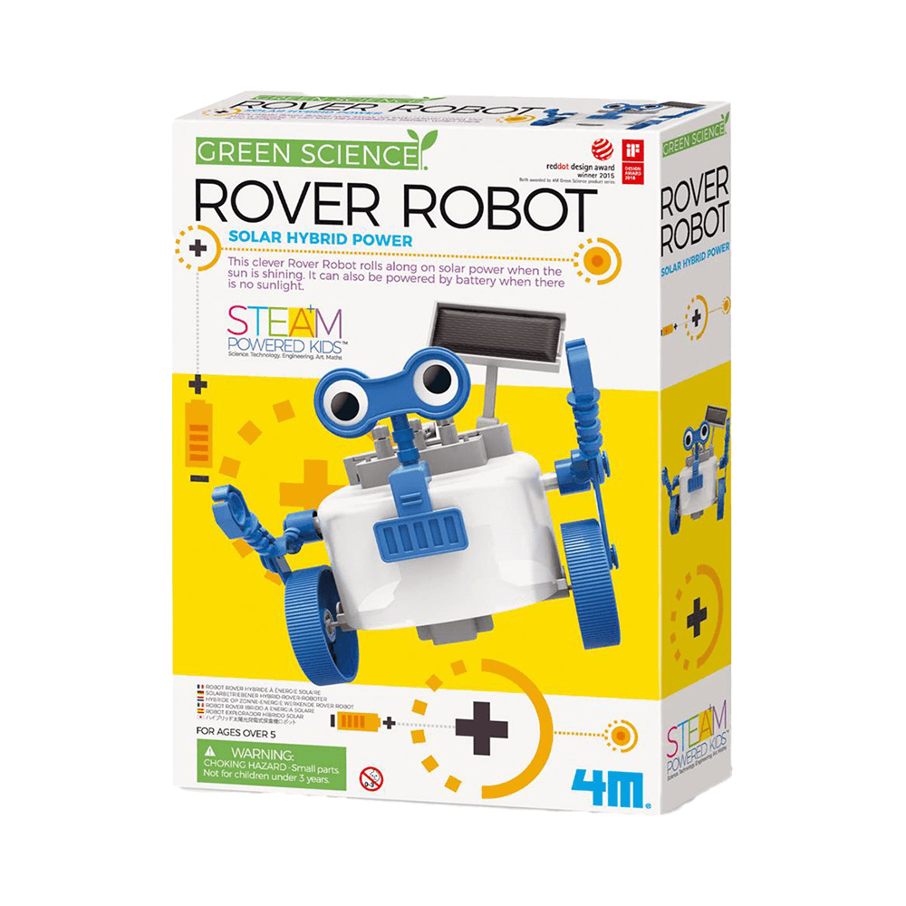 4M Green Science Solar Hybrid Power Rover Robot Kit