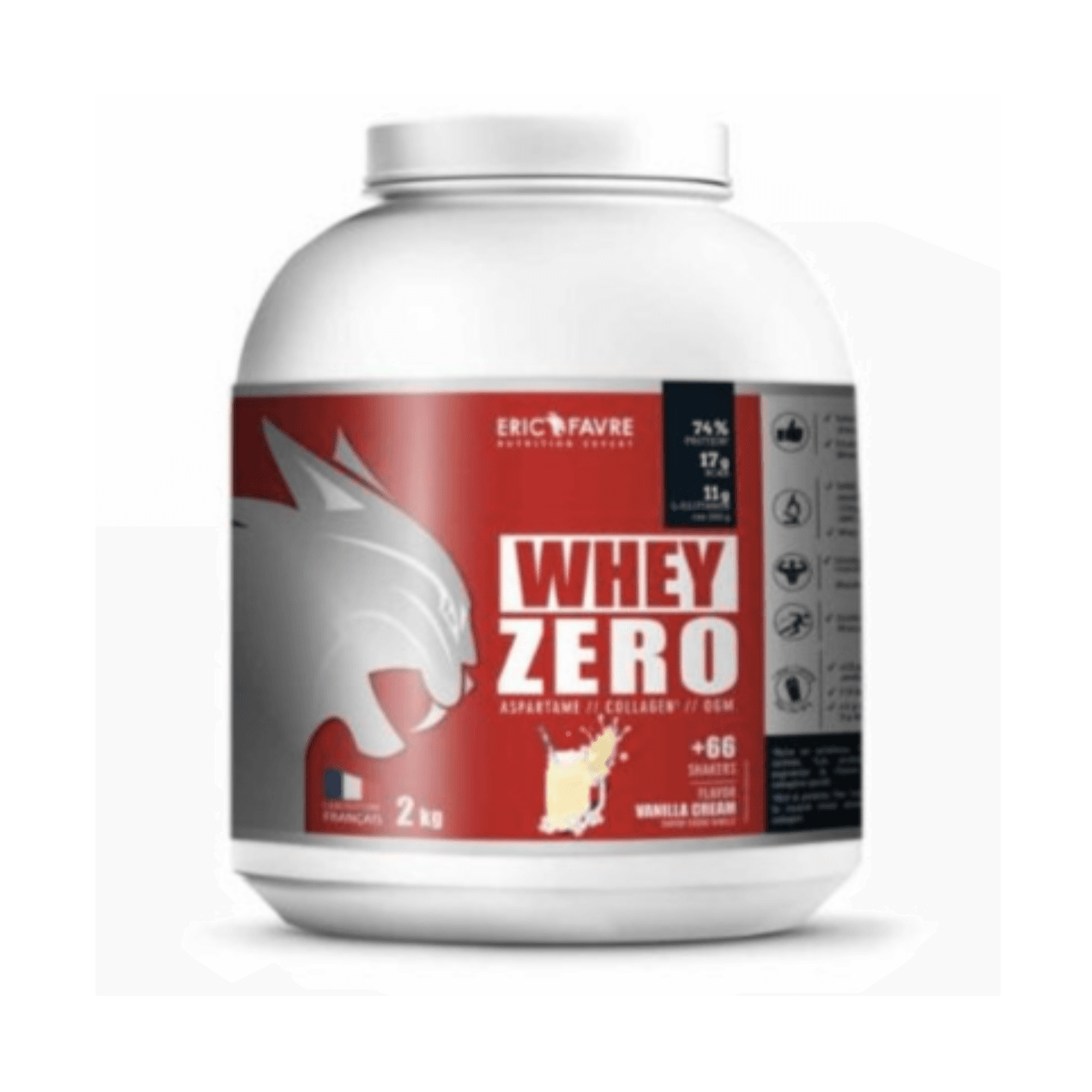 Eric Favre Whey Zero Vanilla Cream 2Kg