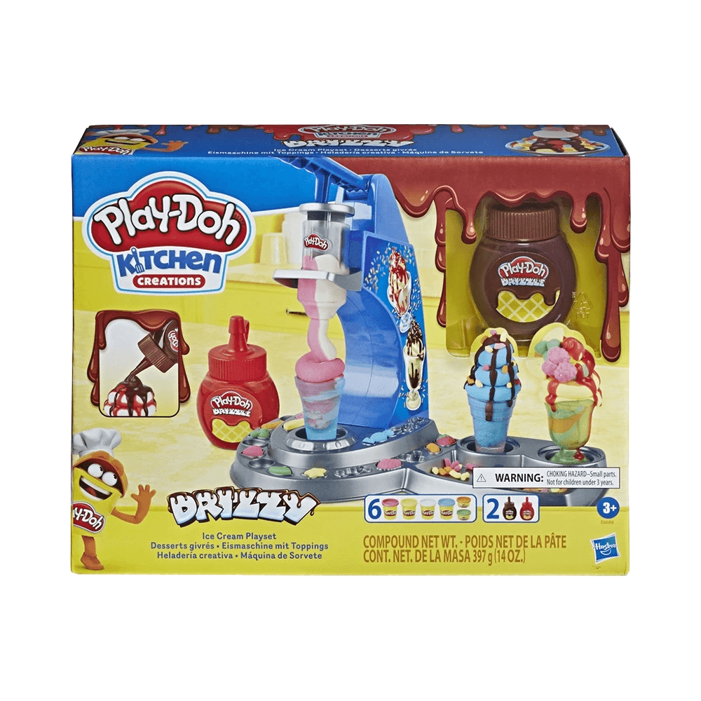 Hasbro Play-Doh Kitchen Creations Drizzy Ice Cream Playset