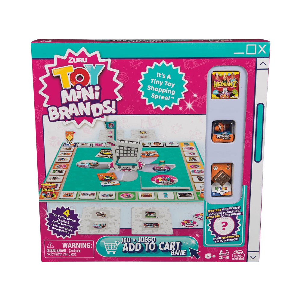 Spin Master Games Toy Mini Brands Add To Cart Board Game 2-4 Players