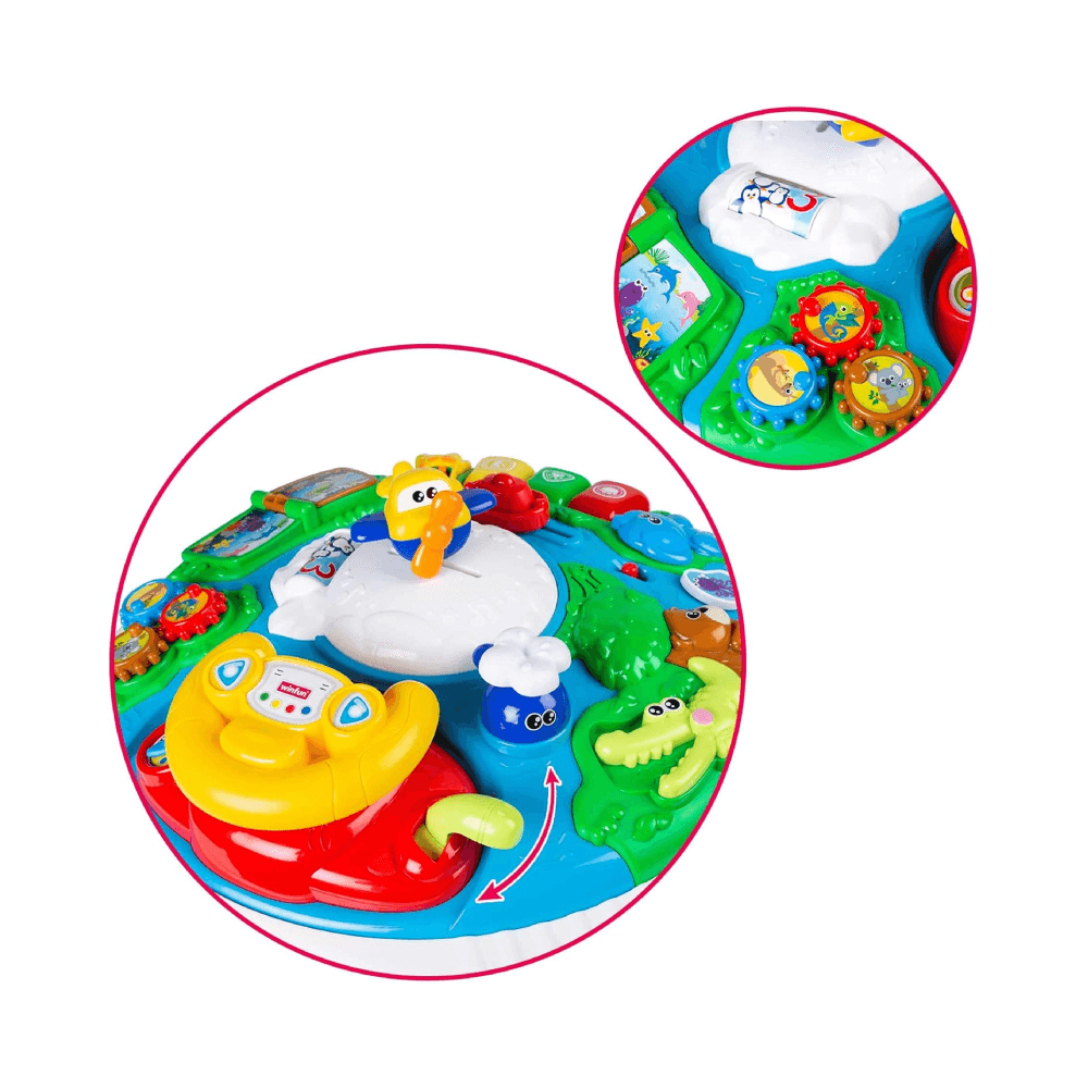 Winfun Globetrotter Activity Table Toy 12+ Months