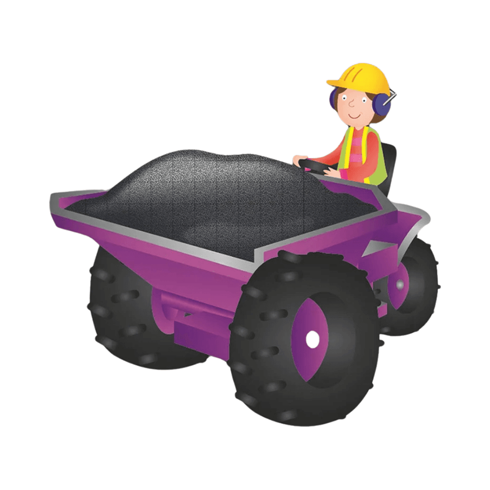 Galt Construction Site Giant Floor Puzzle Set