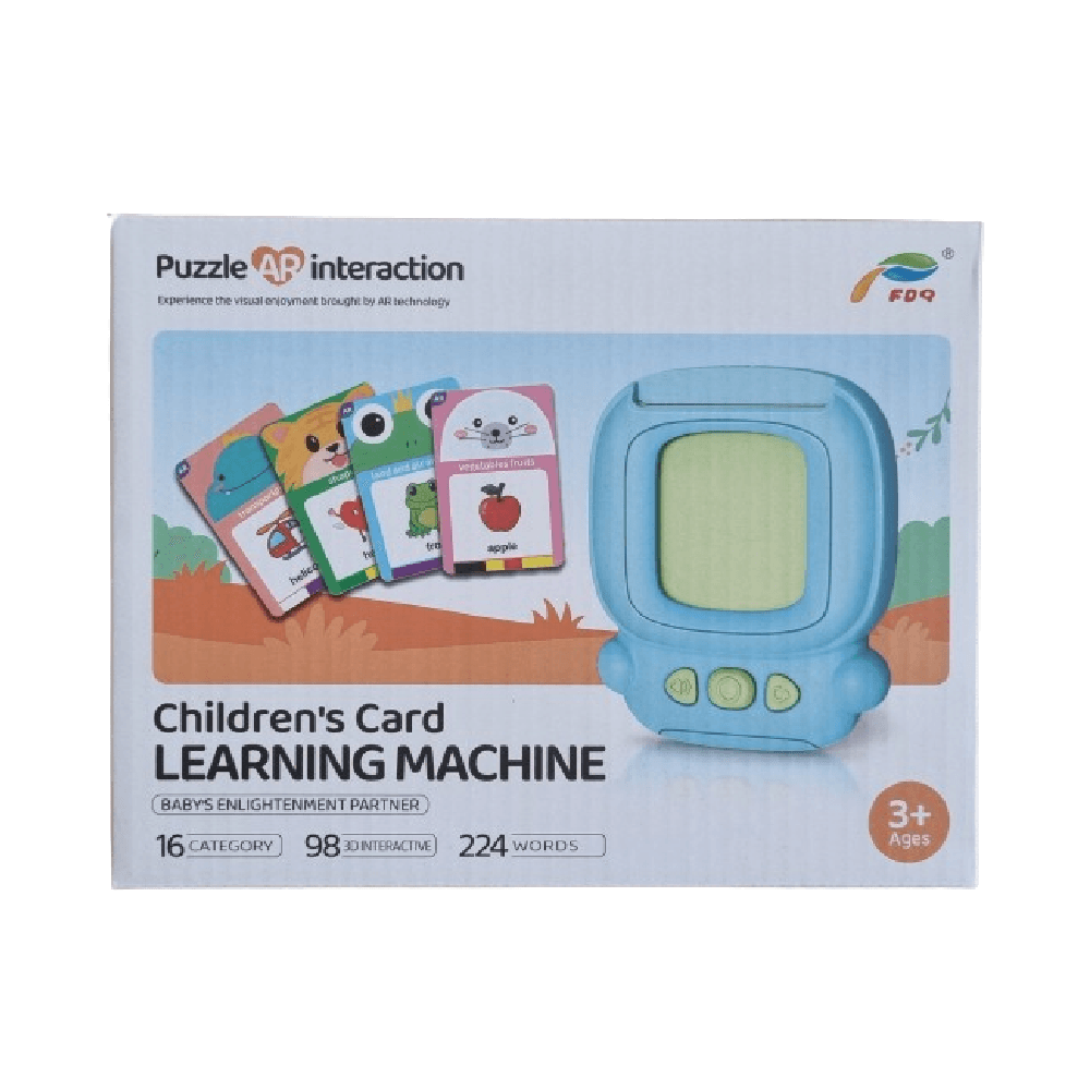 FDQ Children's Card Learning Machine 3+ Years