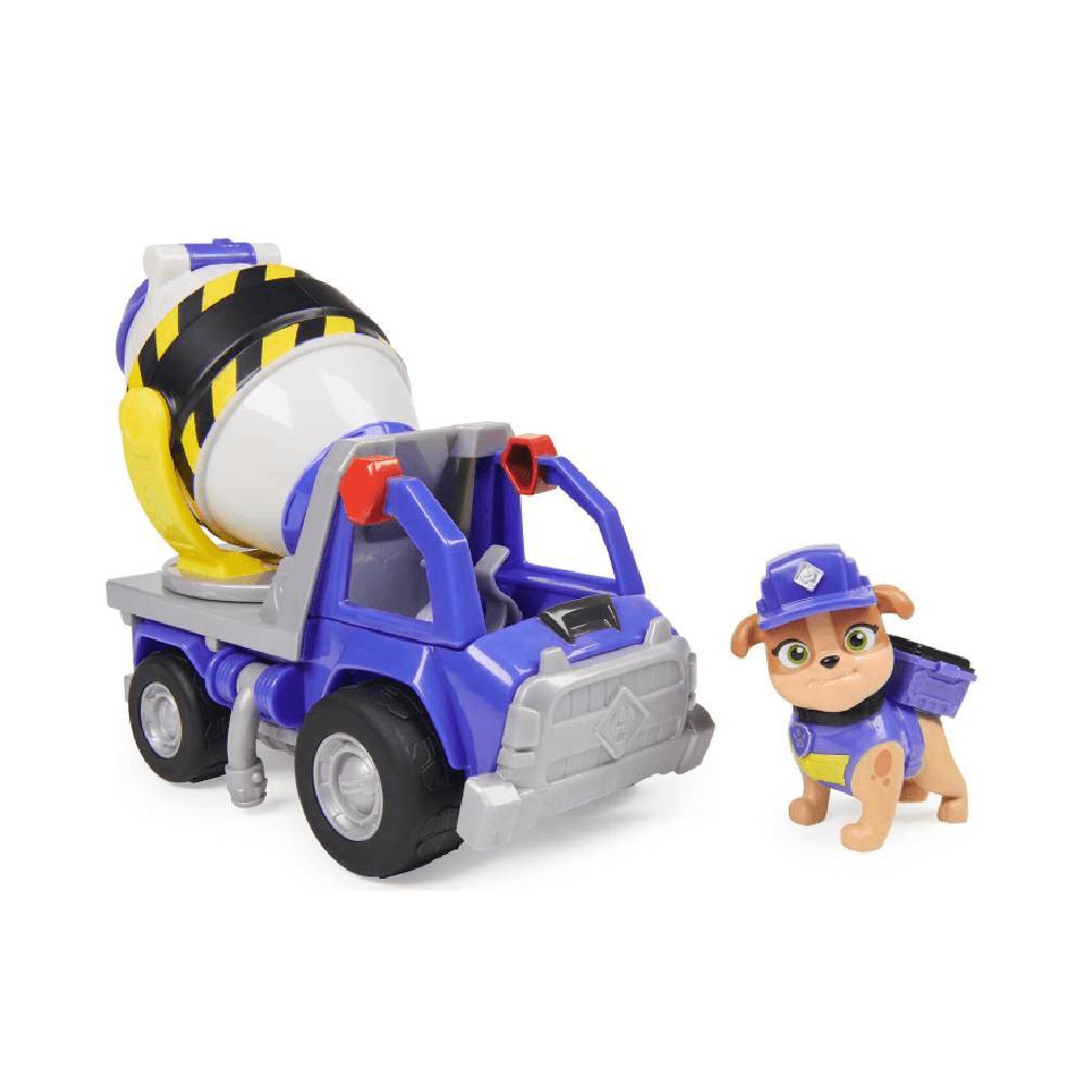 Paw Patrol Rubble & Crew Dump Truck With Action Figure Assorted