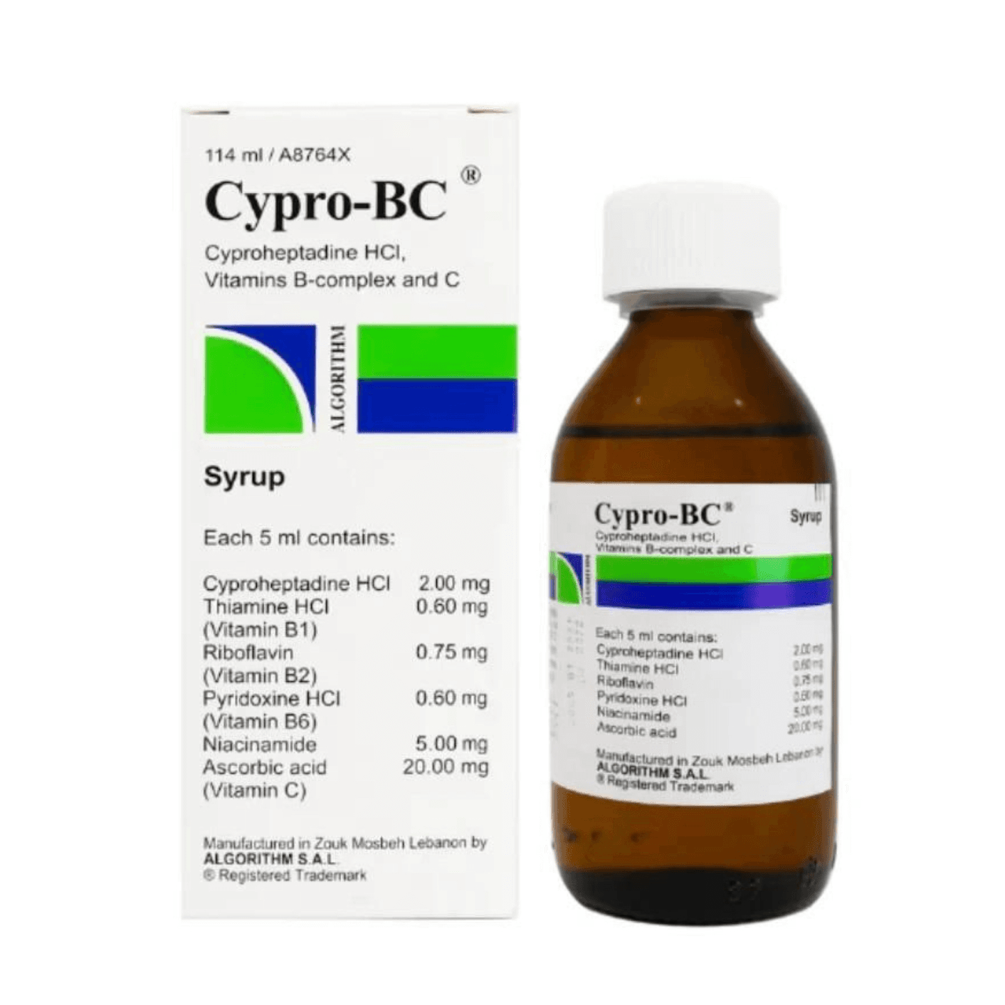 Cypro Bc Syrup 114Ml