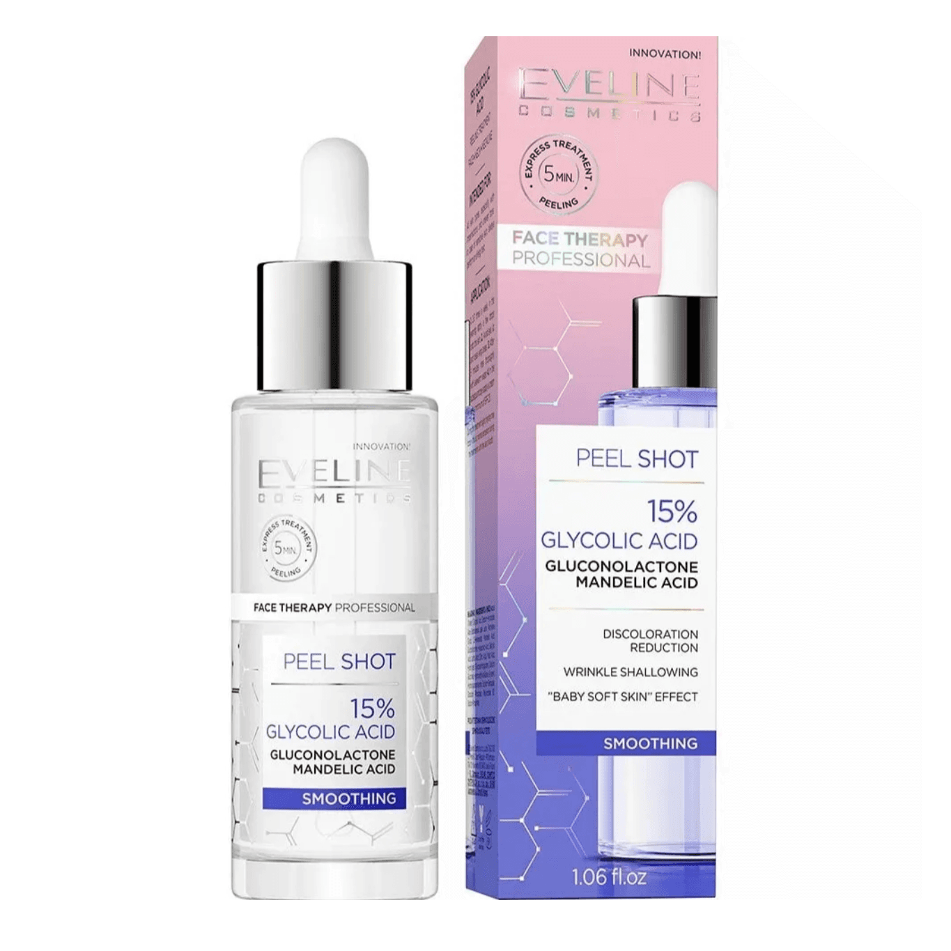 Eveline Peel Shot 15% Glycolic Acid 30Ml