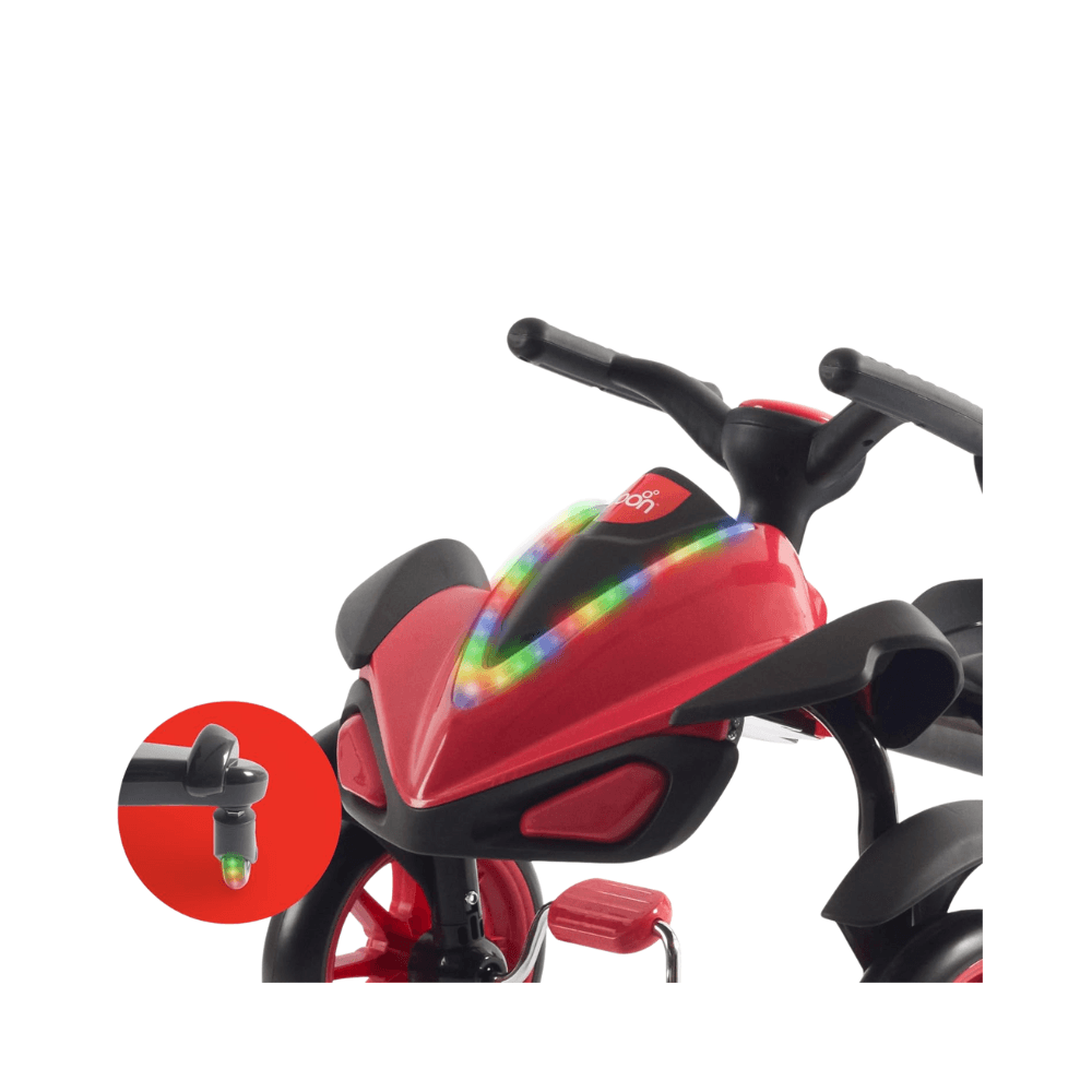 Moon Pedal Drift Go-Kart - Red