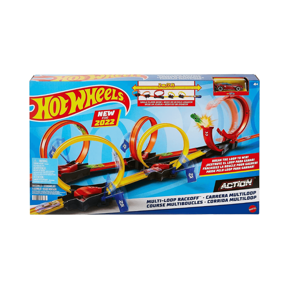 Hot Wheels Action Multi Loop Race-Off Playset