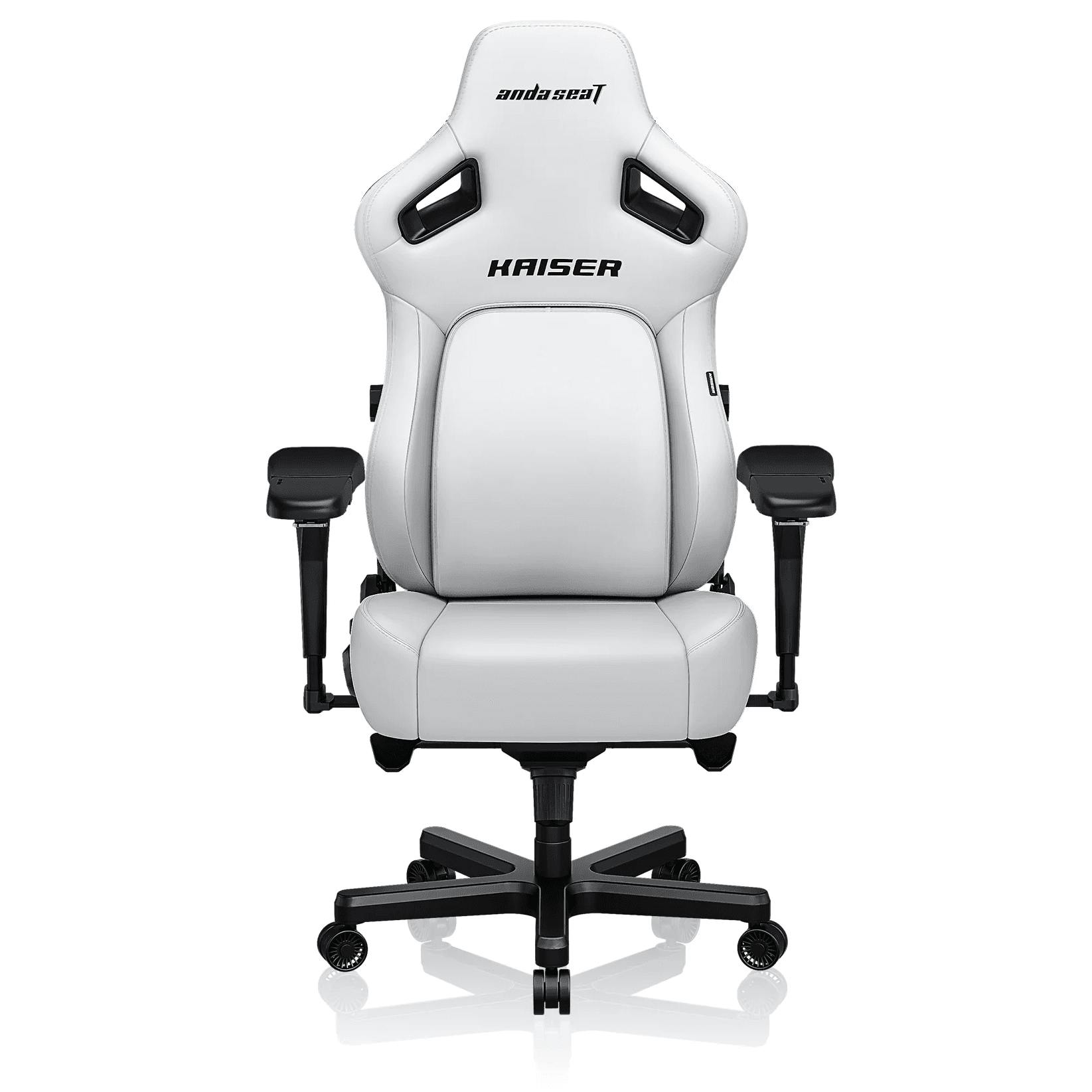 Andaseat Kaiser 4 Series Premium Pvc Gaming Chair Large - Cloudy White
