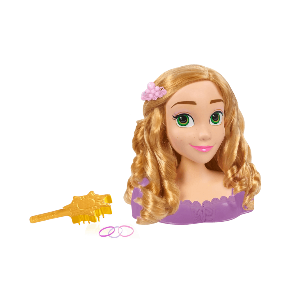 Disney Princess Rapunzel Styling Head With Accessories 3+ Years 7Pcs