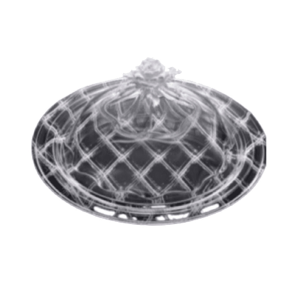Round Acrylic Dessert Serving Set 42.5cm - White 02-883W