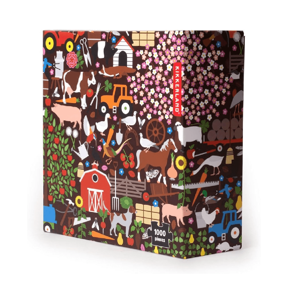 Kikkerland Farm Puzzle for 3+ Years