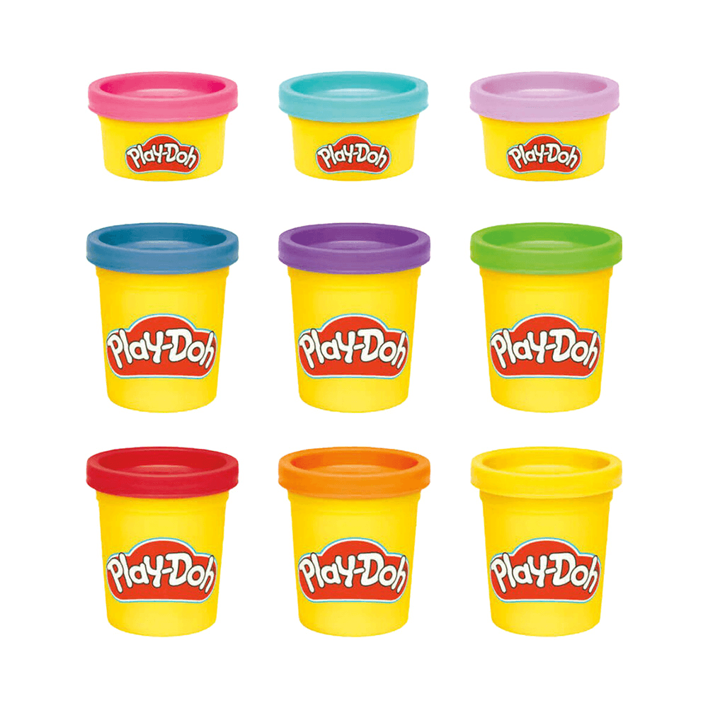 Hasbro Play-Doh Colorful Compound Clay Set 9Pcs