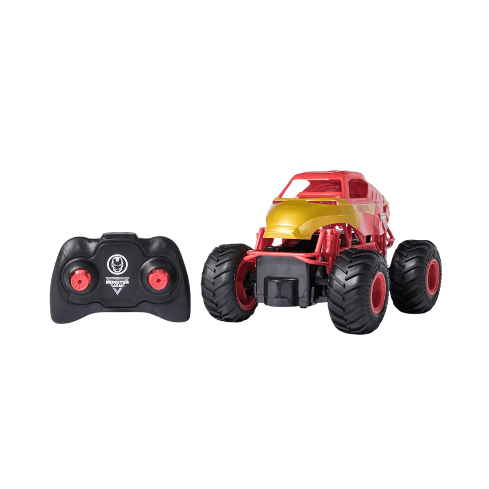 Monster Jam Marvel Iron Man Remote Control Monster Truck 1:24 Scale