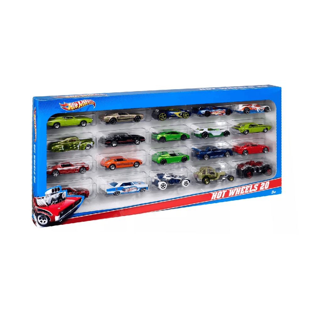 Hot Wheels Car Toy Set 20Pcs