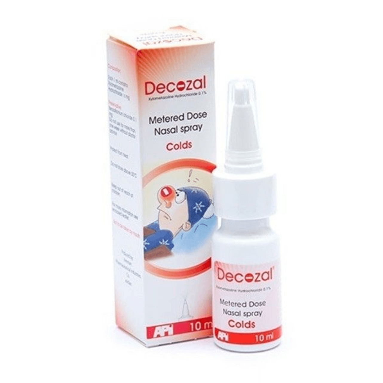 Decozal 0.1% Nasal Spray 10Ml