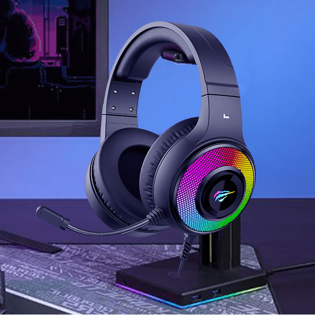 Havit Gamenote H2042D 3.5Mm Gaming Headphone Rgb Light-Black