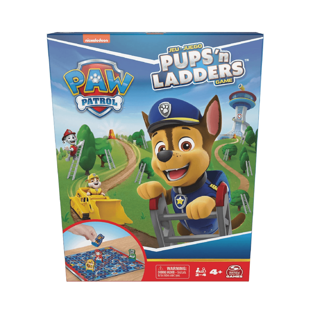 Nickelodeon Paw Patrol Pups 'N Ladders Board Game
