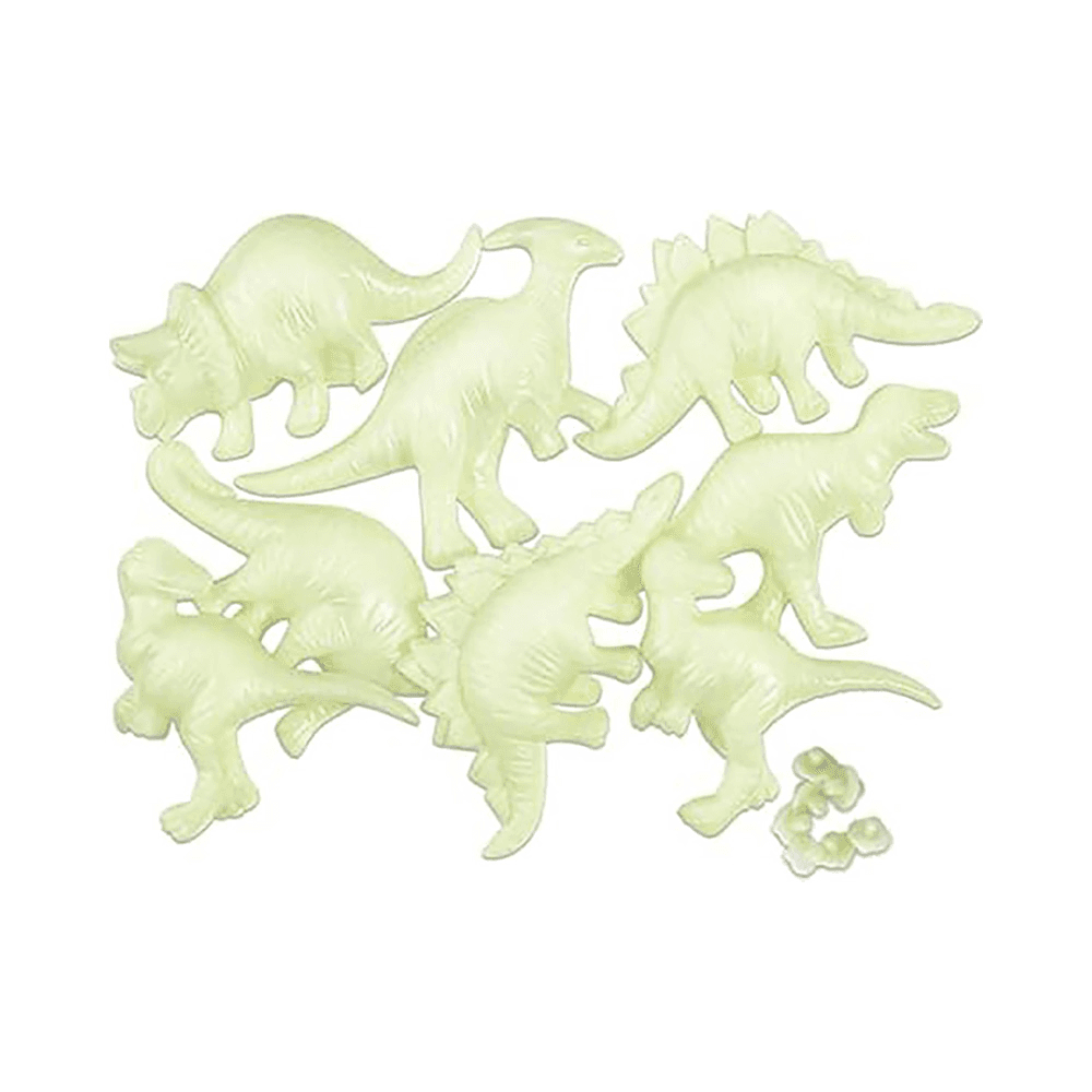 Glowing Imaginations Glow in The Dark 3D Dinosaurs Set