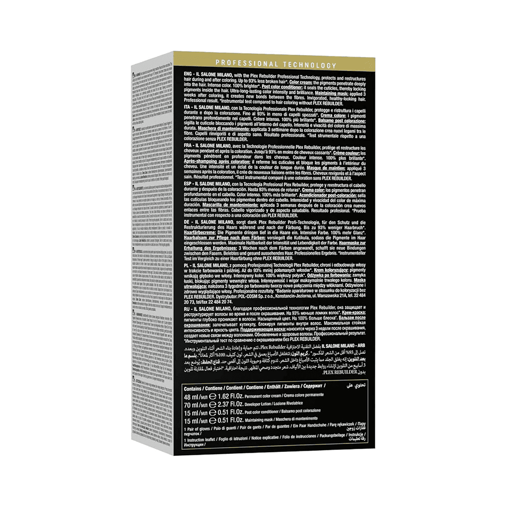 AlfaParf Plex Rebuilder Permanent Hair Color no: 7.4 Copper Blonde