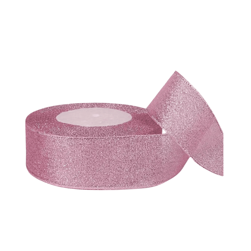 Pink Glitter Ribbon 26yards