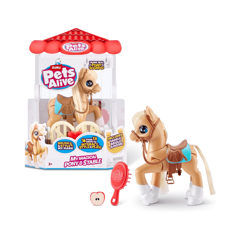 Zuru Pets Alive Robotic Series 1 Pony Playset