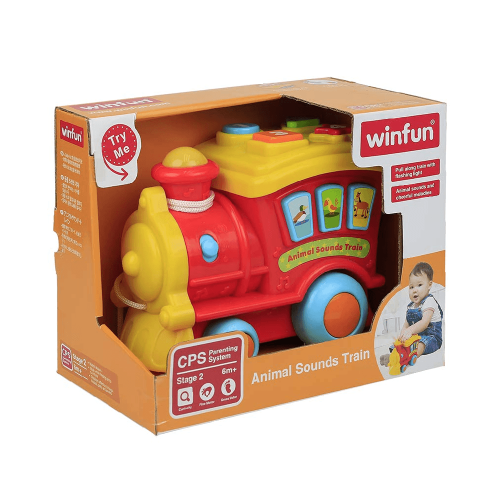 Winfun Animal Sounds Train Toy 6+ Months