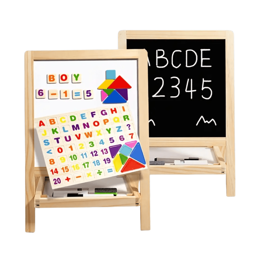 Kids White Board With Stand 34 x 39cm