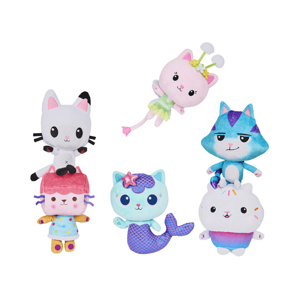 John Adams Gabby's Dollhouse Purr-Ific Basic Plush Toy