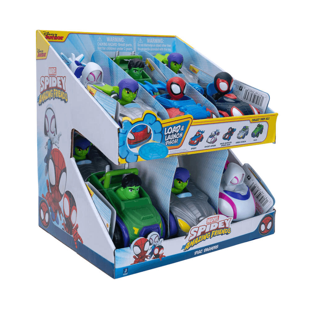 Spidey & His Amazing Friends Disc Dasher Vehicle - Styles May Vary