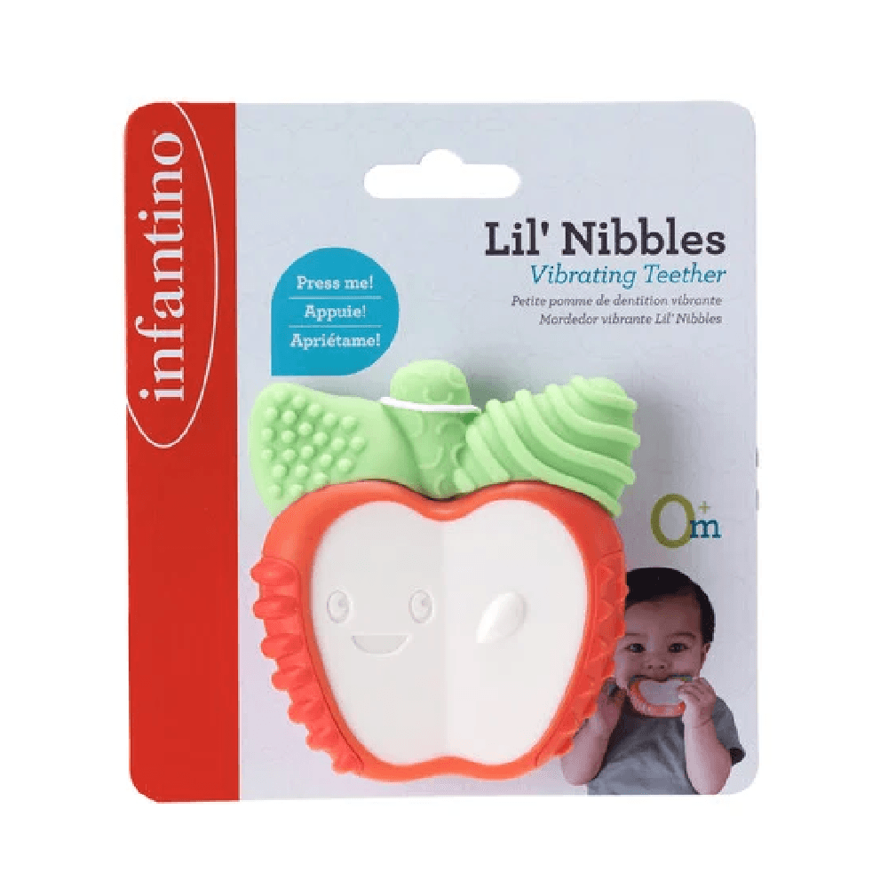 Infantino Lil' Nibblers Vibrating Apple Teether