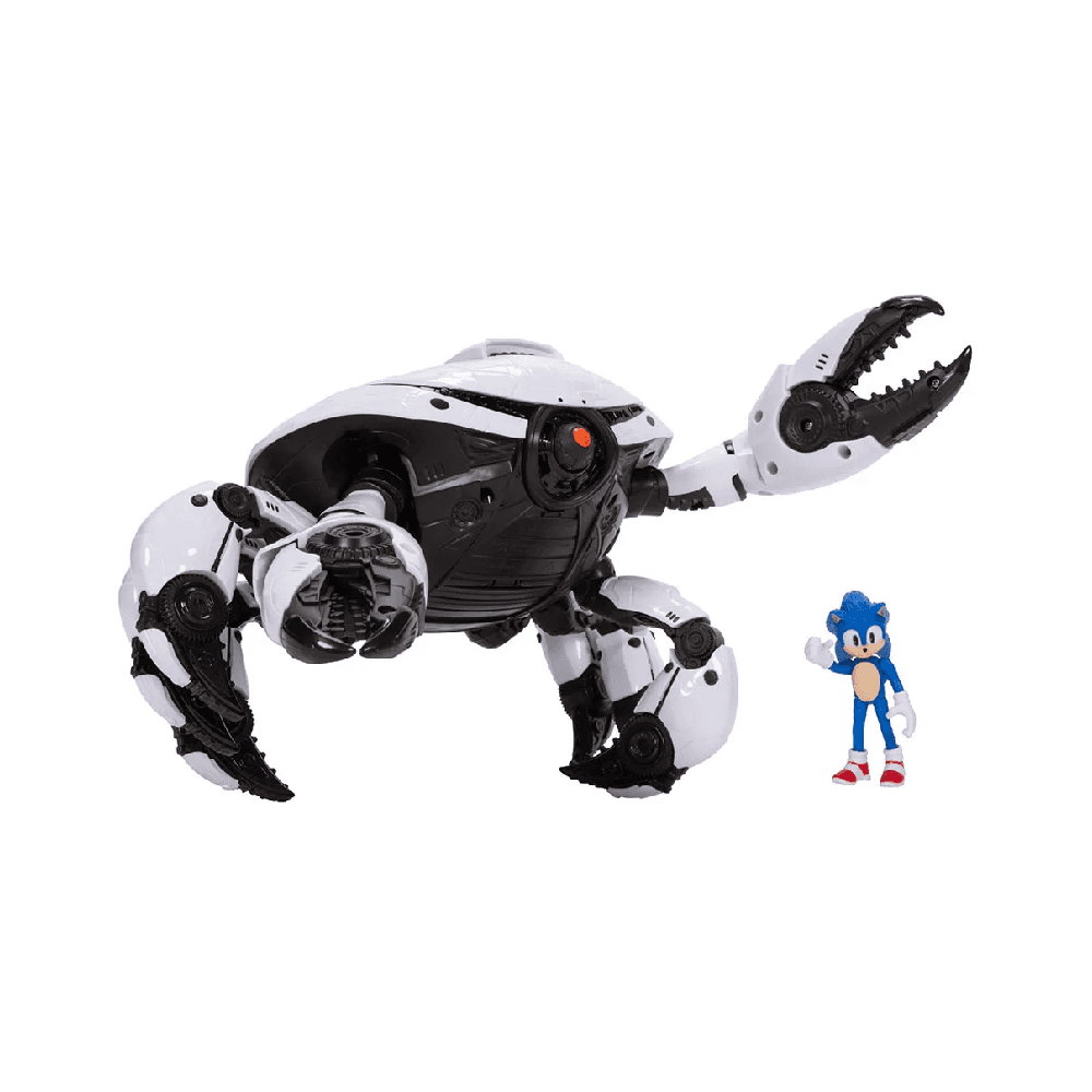 Jakks Sonic The Hedgehog 3 Crab Mech Battle Playset