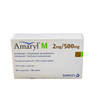 Amaryl M2/500Mg 30S