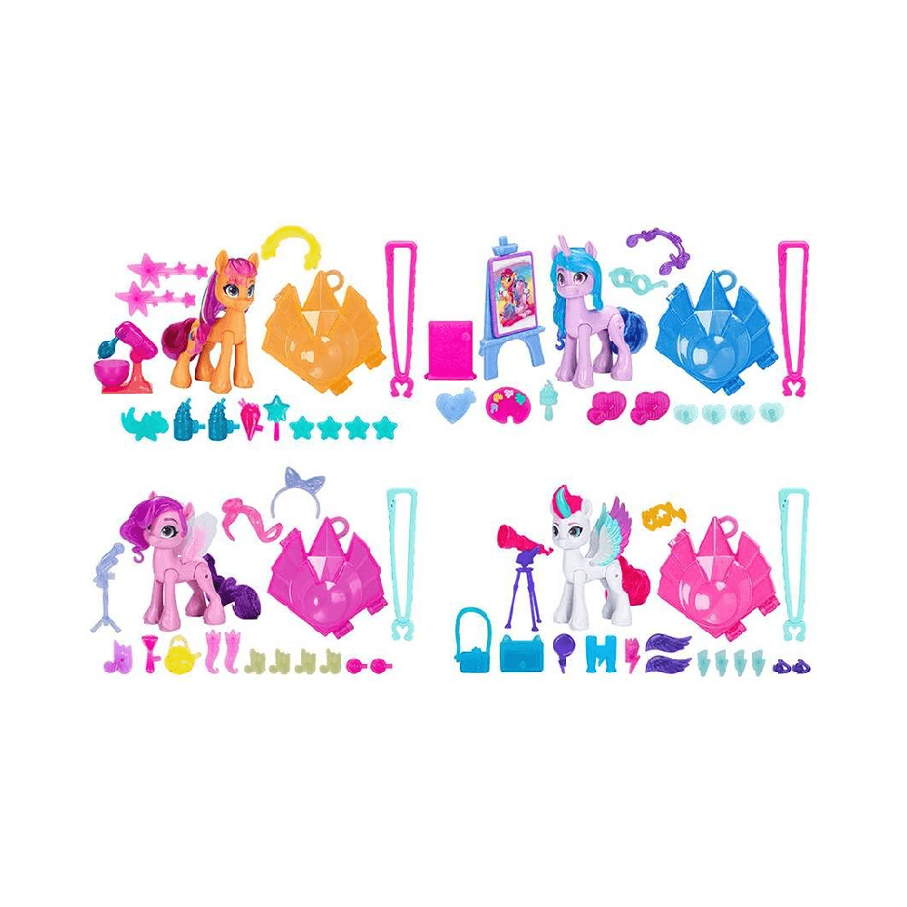 My Little Pony Cutie Mark Magic Pony Toy With Accessories Assorted