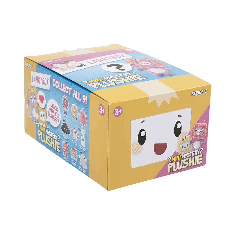 Lankybox Series 2 Mini Mystery Plush Toy 9.5cm - Assorted