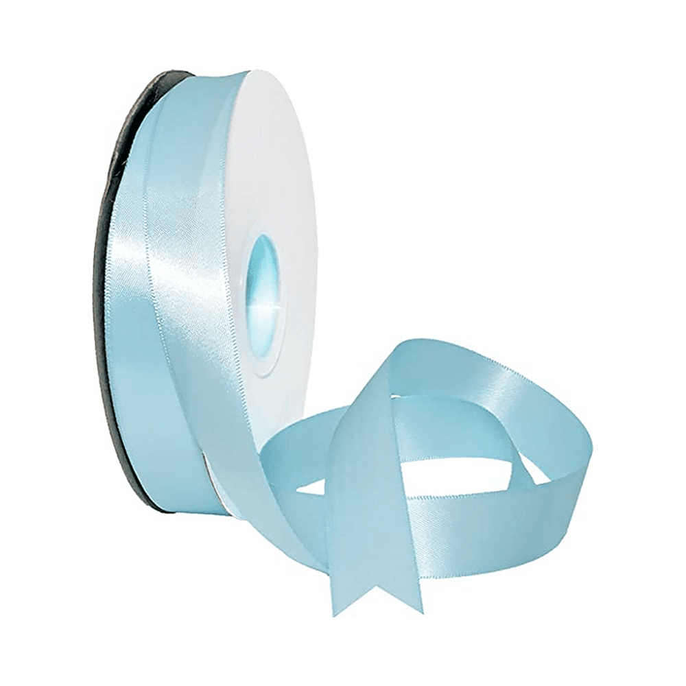 Baby Blue Satin Ribbon 50yards