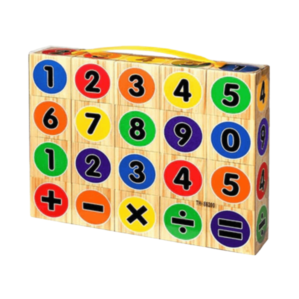 Wooden Number Block Puzzle