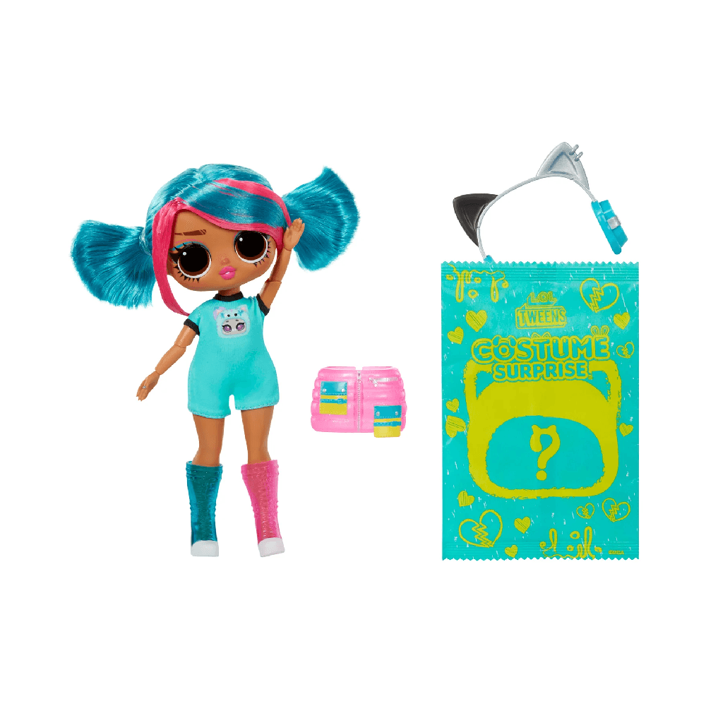 L.O.L Tweens Costume Surprise Emma Emo Fashion Doll with Inflatable Pet - Assorted