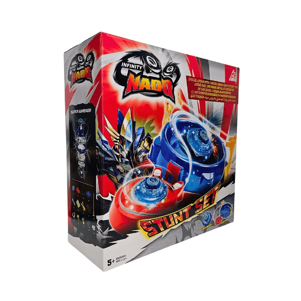 Infinity Nado Stunt Spinning Top & Launcher Set