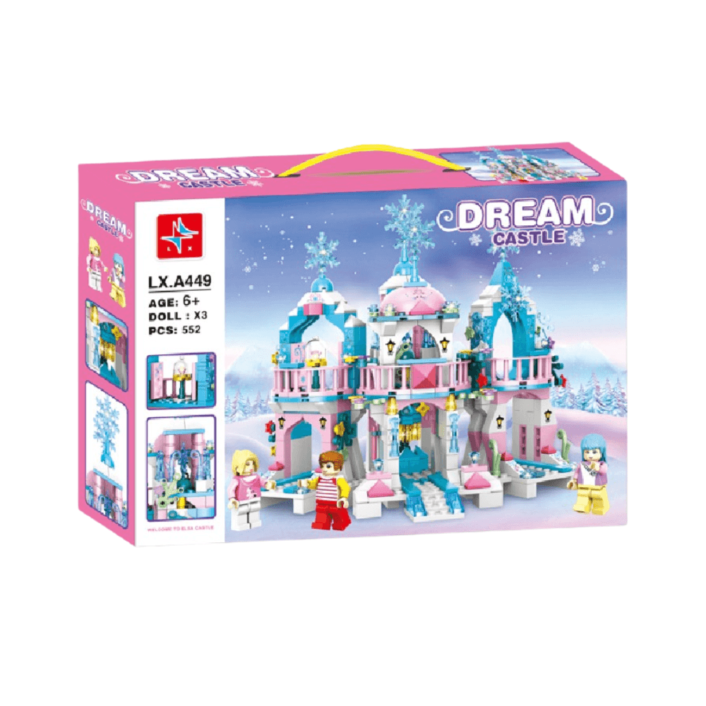 Dream Castle Lego Toy 552Pcs 6+ Years