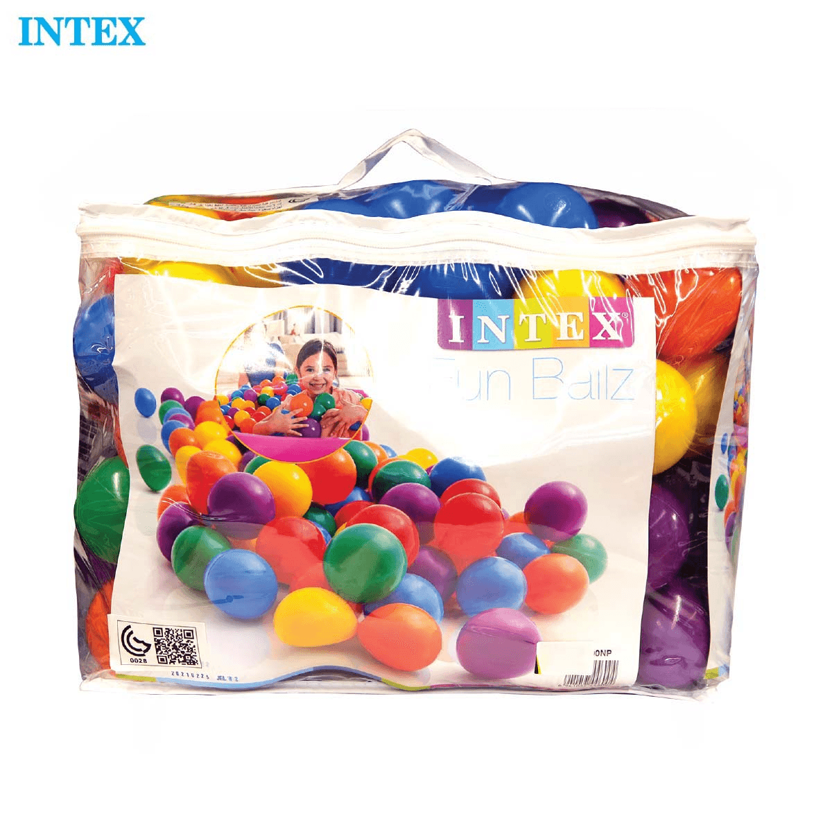 Intex Ball Toys Fun Balls 8Cm Age 3+
