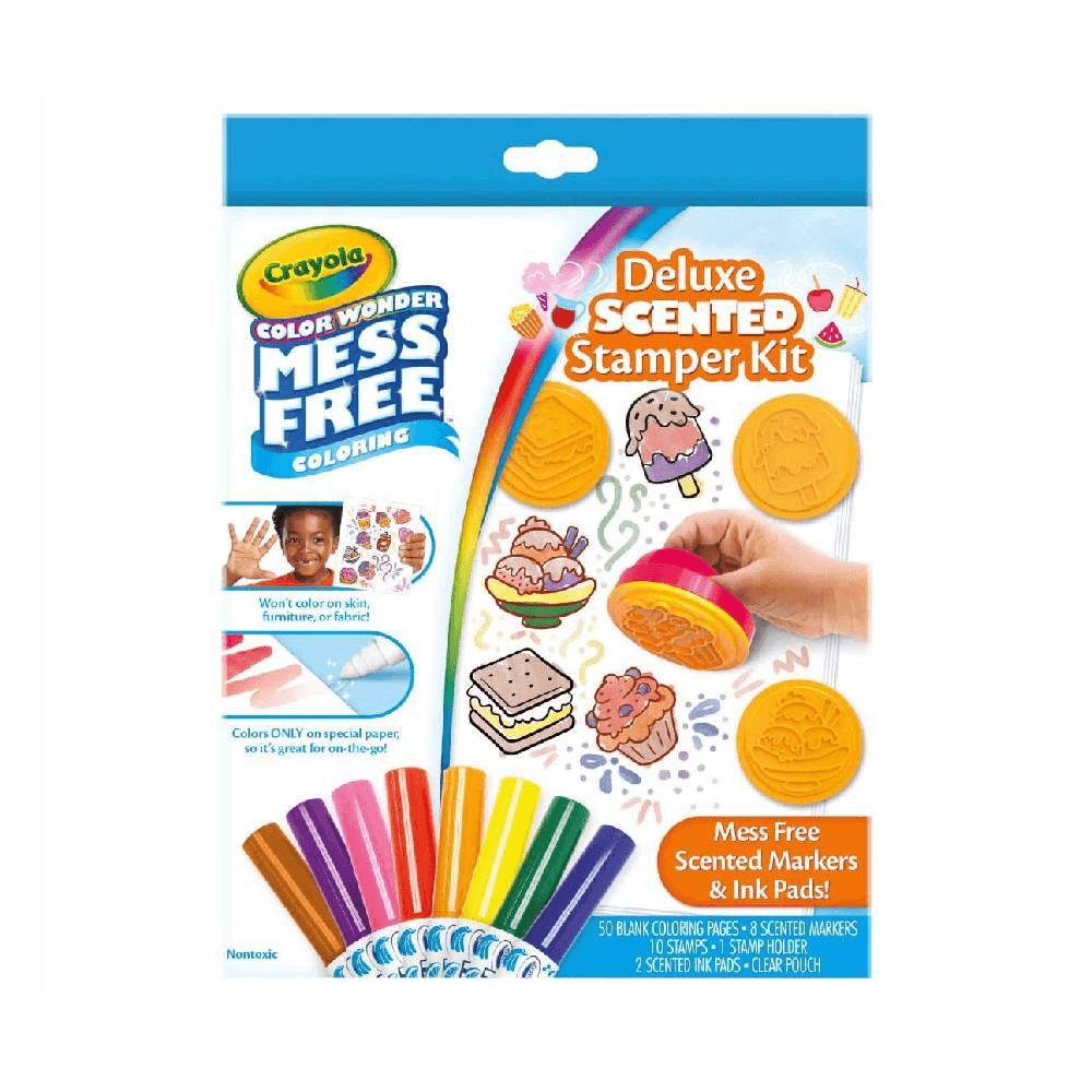 Crayola Color Wonder Mess Free Deluxe Scented Stamper Kit