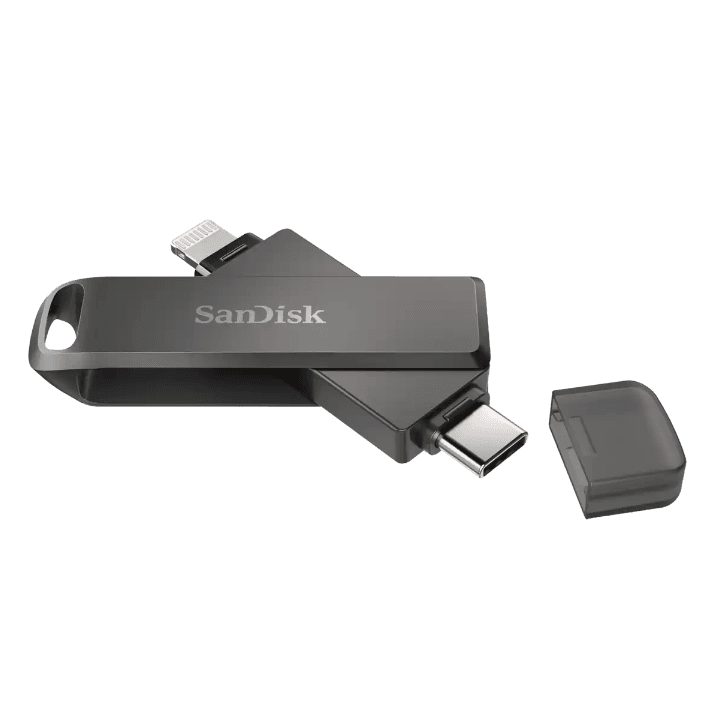 Sandisk Ixpand Flash Drive Luxe For Iphone,Ipad.And Usb Type-C Devices -128Gb